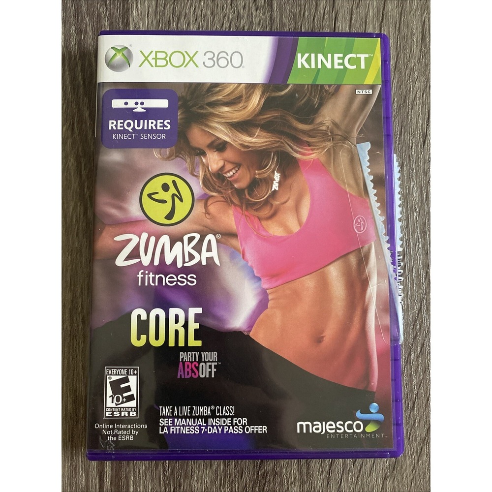 Zumba Fitness Core (Xbox 360 Kinect Game) Complete CIB‎